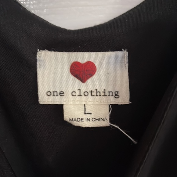 Womens black beach high/low dress/sundress size large with polyester lining. - Picture 4 of 7